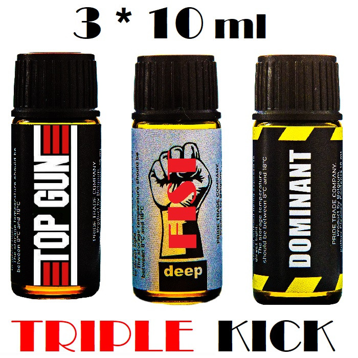 Набор TRIPLE KICK - 3 * 10 ml.